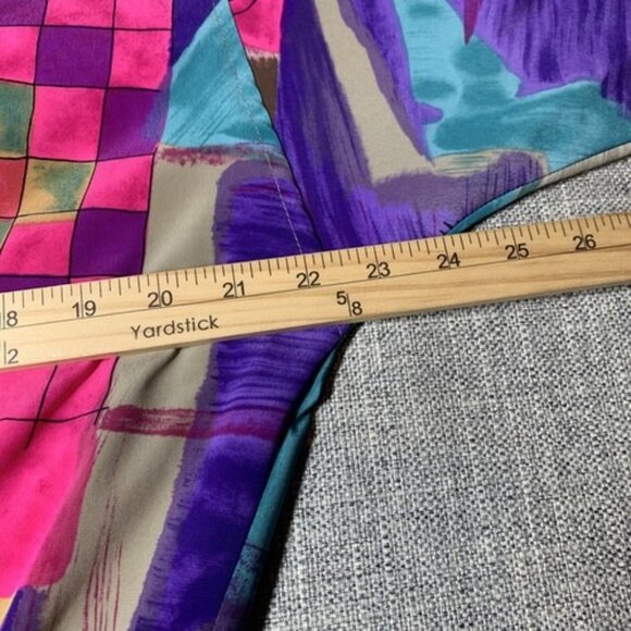 Hana Sport Vintage Windbreaker Multi-color 1980’s Women’s X-Small - Picture 7 of 8